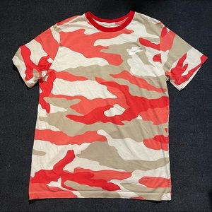 camo Nike teeshirt